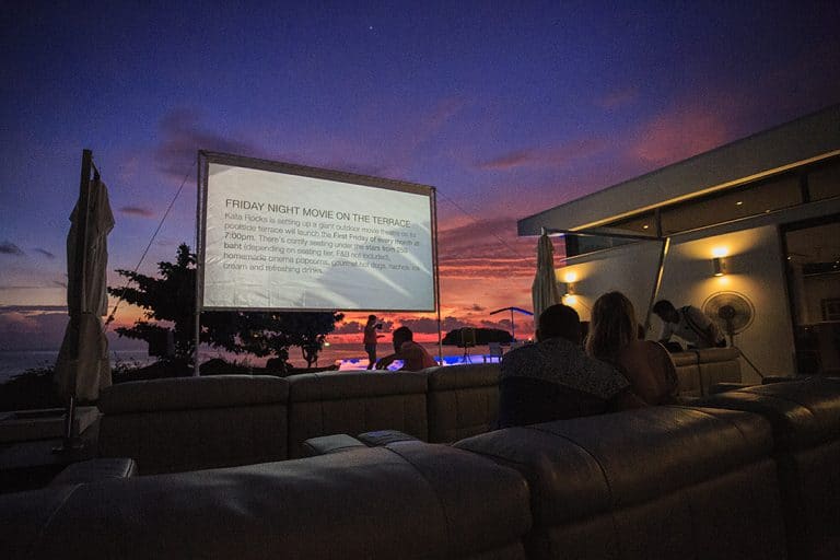 SEASIDE CINEMA: ‘MOVIE ON THE TERRACE’ AT KATA ROCKS