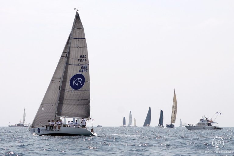 The world famous annual Kings Cup Regatta on Phuket