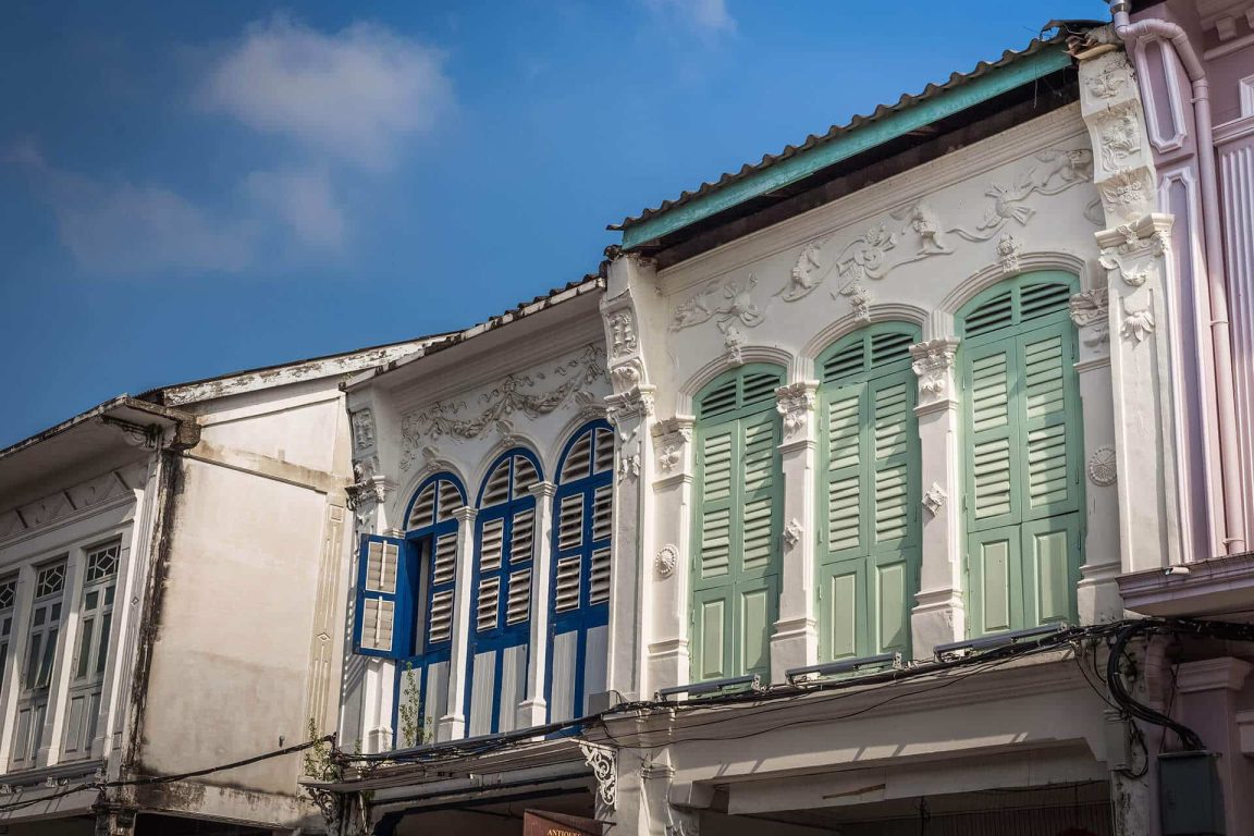 Phuket Old Town - Phuket Town Sino-Portuguese Architecture